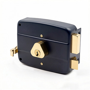 JW-LOCK 120mm 540 Black Deadbolt Rim Lock-10