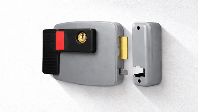 JW-LOCK Electric Rim Locks for Gates and Entrance Doors With Remote Control