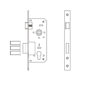 JW-LOCK Latch & Deadbolt Design