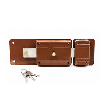 JW-LOCK 6 Turn Rim Dead Bolt Lock