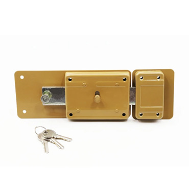 JW-LOCK 6 Turn Surface Mounted Rim Lock