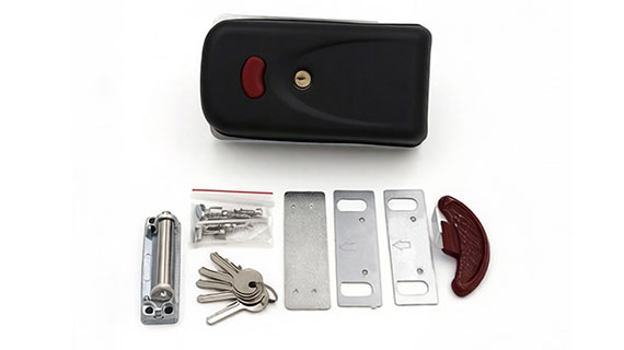 Complete Electric Lock Set for Building Entrance Doors