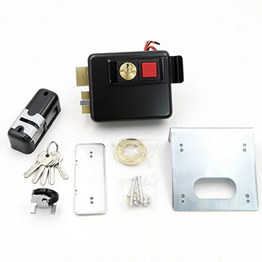 JW-LOCK Electric Rim Lock Set D013R