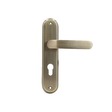 JW-LOCK Antique Bronze Cylinder Door Handle A