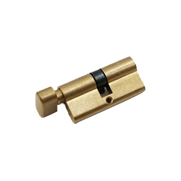JW-LOCK 70mm Single-sided Lock Cylinder 35 35 Brushed Brass