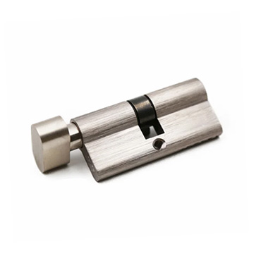 JW-LOCK 70mm Single-sided Lock Cylinder 35 35 Nickel Brushed