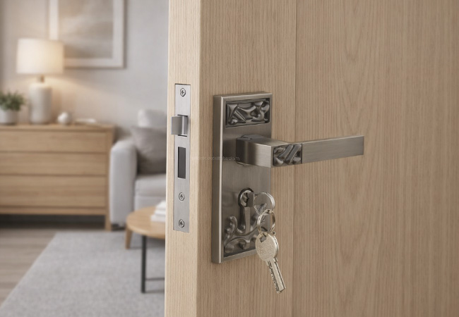 JW-LOCK Center Distance 58mm Mortise Lock Body Application