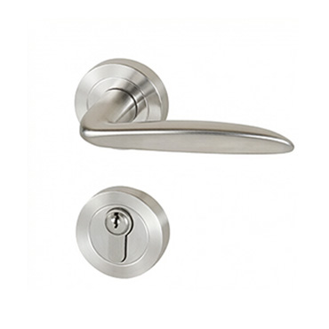JW-LOCK Lever Rosette Door Handles SS6