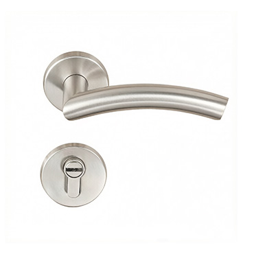 JW-LOCK Popular Lever Rose Door Handles SS9