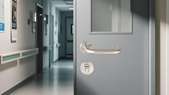 JW-Lock Fire Door Locks are Required to Application for the Hospital