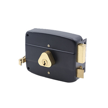 JW-LOCK 100mm Rim Lock 540 with Black