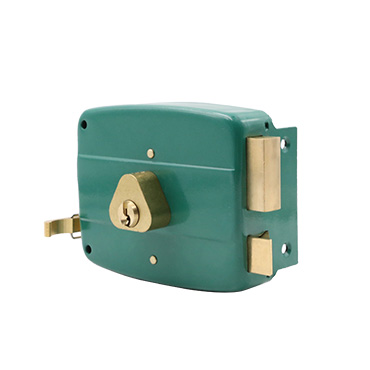 JW-LOCK 100mm Rim Lock 540 with Dark Green