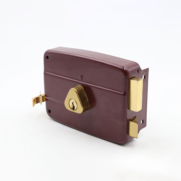 JW-LOCK 120mm Rim Lock 540 with Red Color