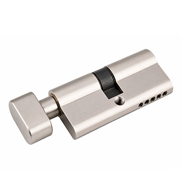 JW-LOCK 35 35mm Thumb Turn Euro Cylinder Lock Satin Nickel